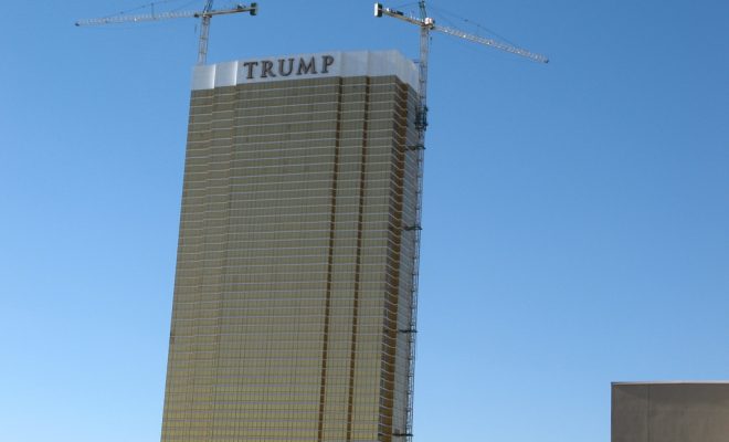 Trump building in Vegas