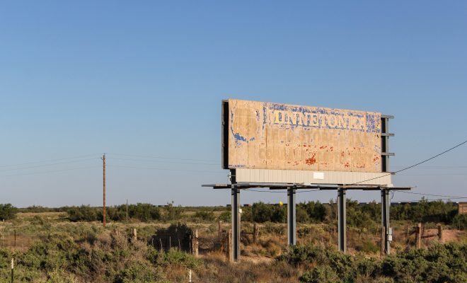 Politician hopes to make America white again with billboard.