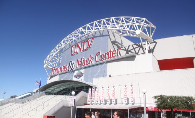 UNLV Thomas & Mack Center debate location