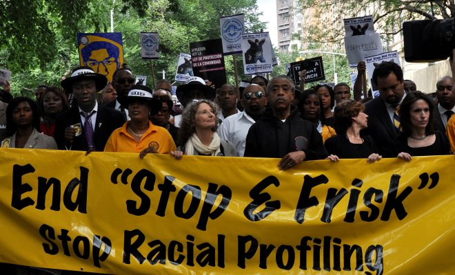 racial profiling protest