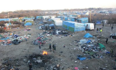 refugees in Calais